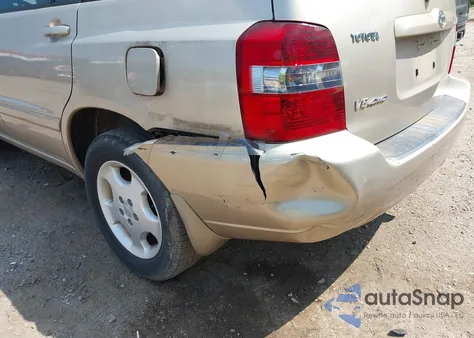 2005 Toyota Highlander Limited V6 из США, поврежденный, VIN JTEEP21A550130007